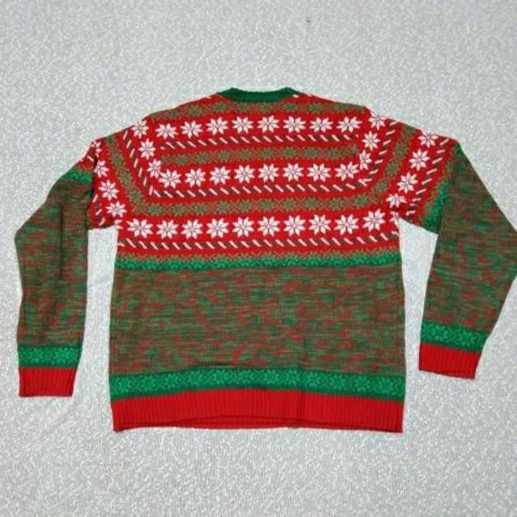 UGLY CHRISTMAS SWEATER Angry Cat XL - Picture 4 of 8